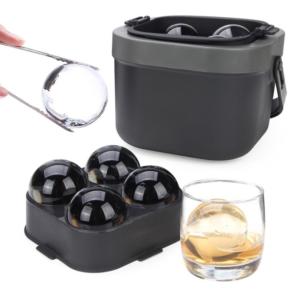 6CM Crystal Clear Ice Ball Maker Non-stick Ice Sphere Cube Maker Bar Clear Ice Sphere Mold  Drink