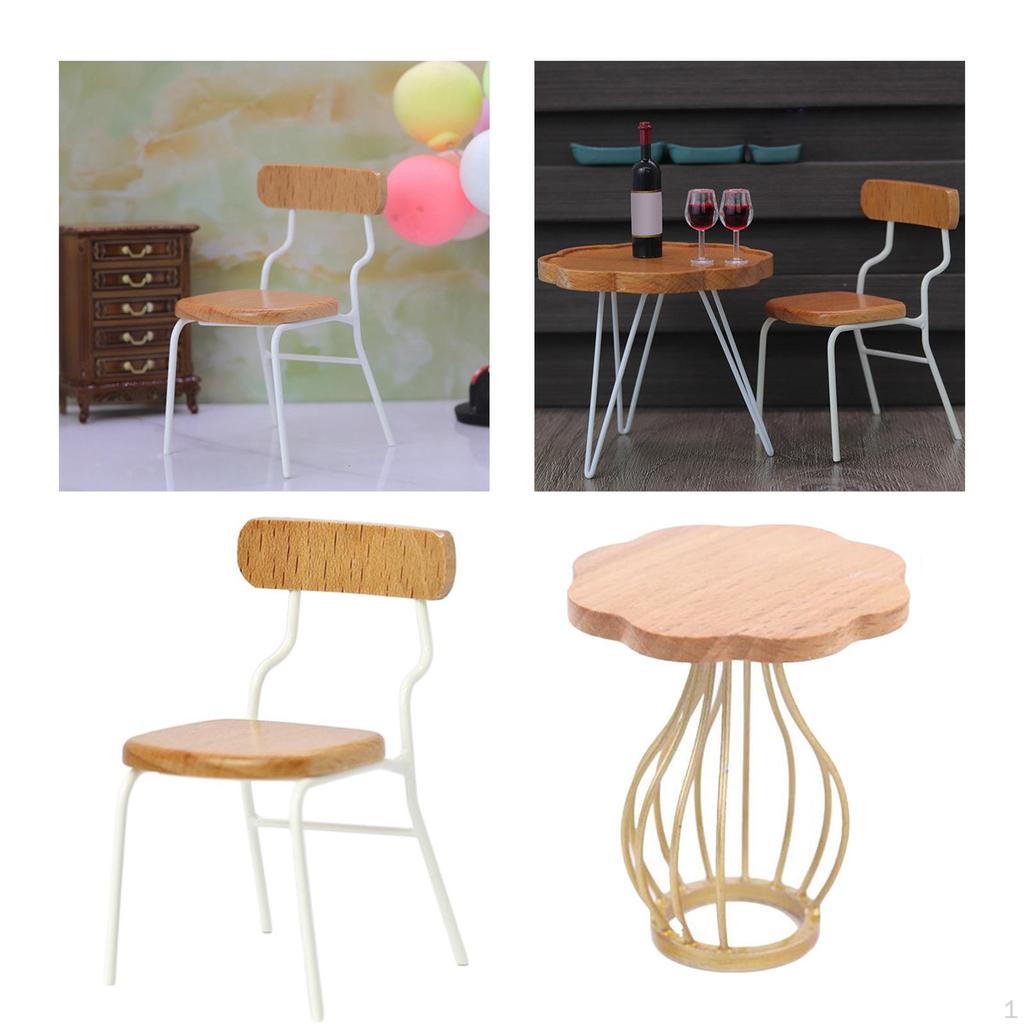 1/12 Puppenhaus Miniaturmodell Möbel Puppenzubehör Dekoration Mikrolandschaft Handarbeit