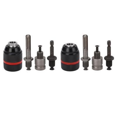 Drill Chuck Keyless Self Tightening 1/2in 2‑13mm Clamping Range Quick Changing Tool