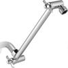 Doucheverlengingsarm 11,25 inch, Douchekopverlenging, Wandmontage Messing Douchearmverlenging, met Vergrendelende Gewrichten, Chroom
