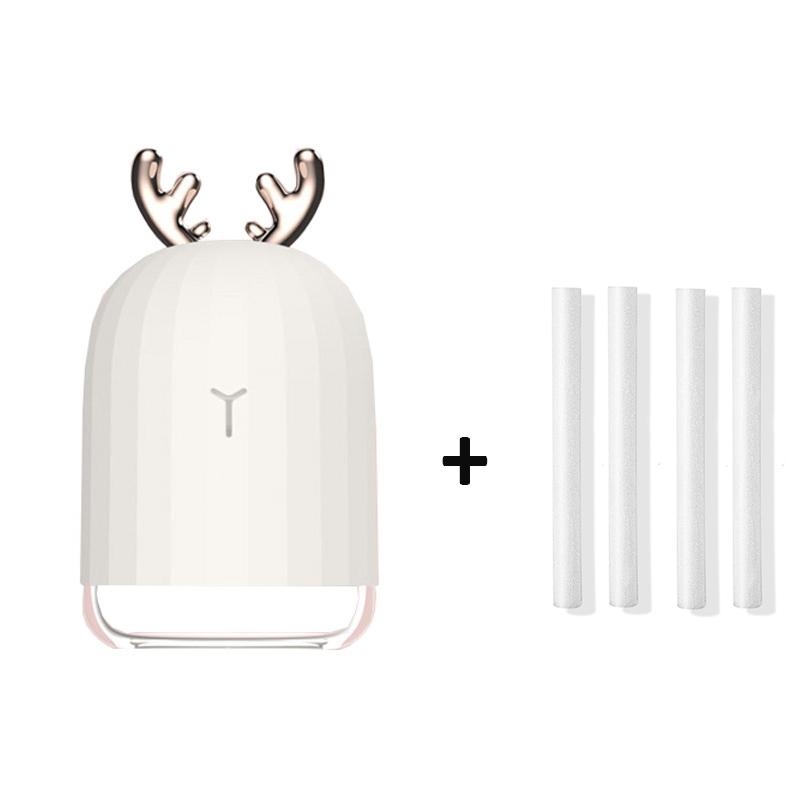 220ml Ultrazvukový zvlhčovač vzduchu Aroma Difuzér esenciálního oleje Pro domácí kancelář Auto Usb Fogger Mist Maker s LED noční lampou