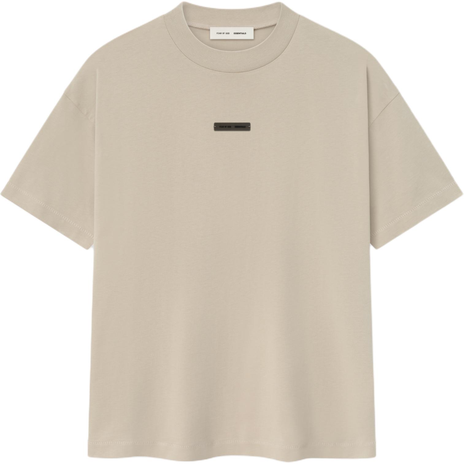 

Fear of God Essentials Классическая футболка Timber Мужские топы Кремовый 125SP254191F L