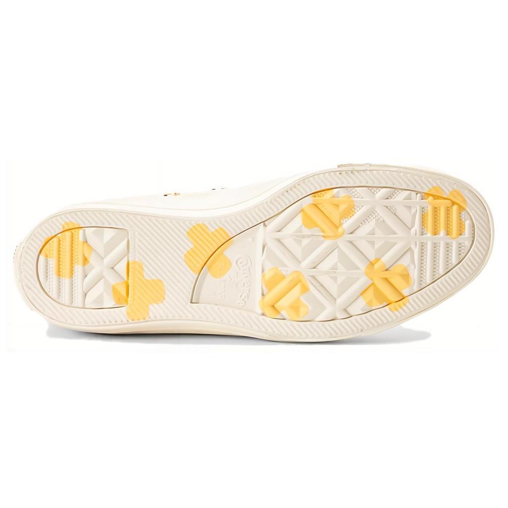 Converse Chuck Taylor All Star High Festival Florals Unisex Sneakers Cream Egret Light-Gold A03514C