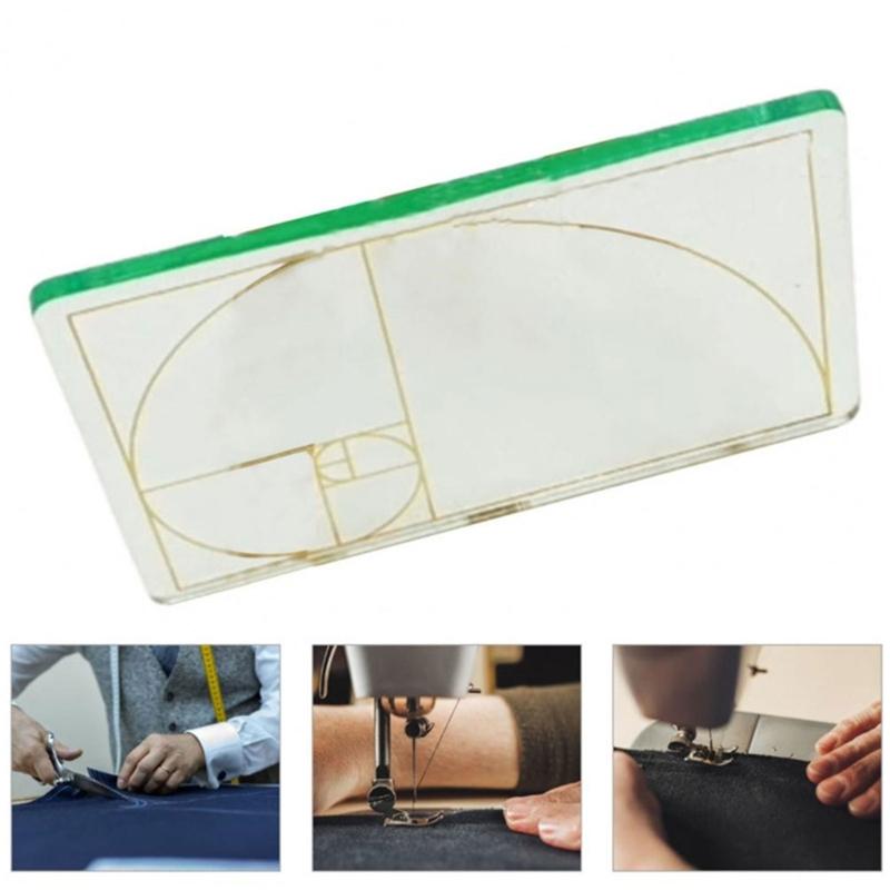 Golden Ratio Viewer,Portable Fibonaccis Composition Views Finder,Photography Scale Viewing Tool,Credit Card Size