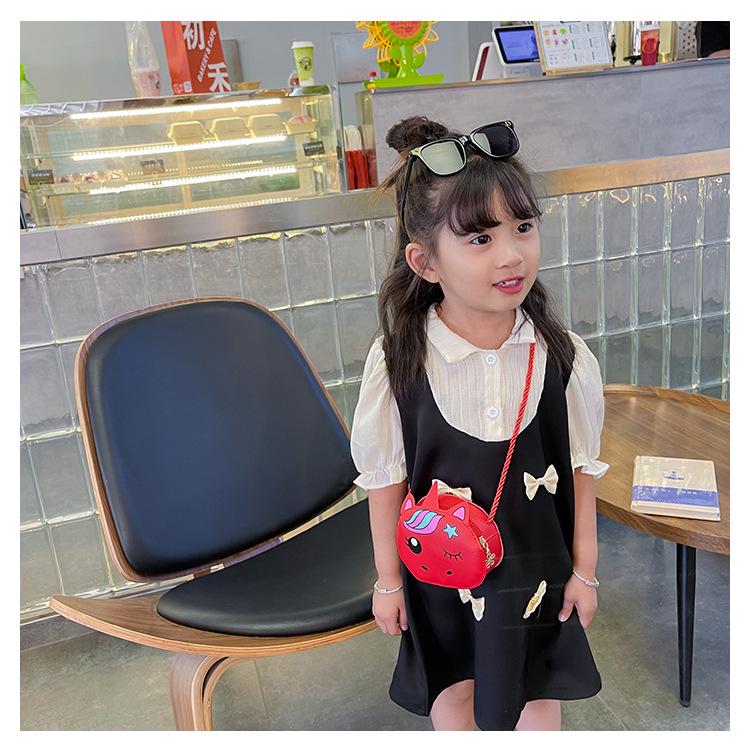 Adorable Korean Style Animal Coin Purse for Girls – Fashionable Children's Shoulder Crossbody Bag