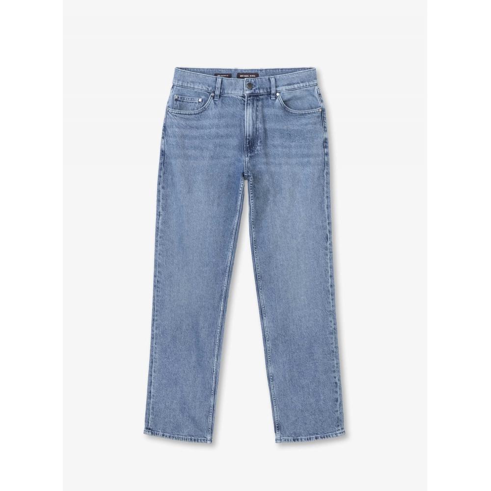 Michael Kors Finn Straight Jeans Os5900khp34488 Dusk Blue Wash