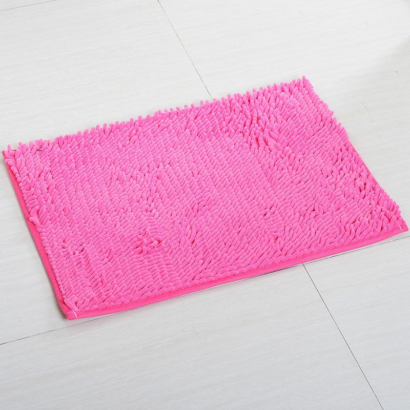 Chenille Entry Mat Bathroom Bathroom Toilet Toilet Absorbent Door Mat Foyer Entry Foot Non-slip Mat