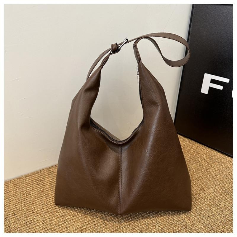 Niche Premium Commuter Tote Bag Spacious Student Class Shoulder Bag Minimalist Purse Crossbody Bag Women
