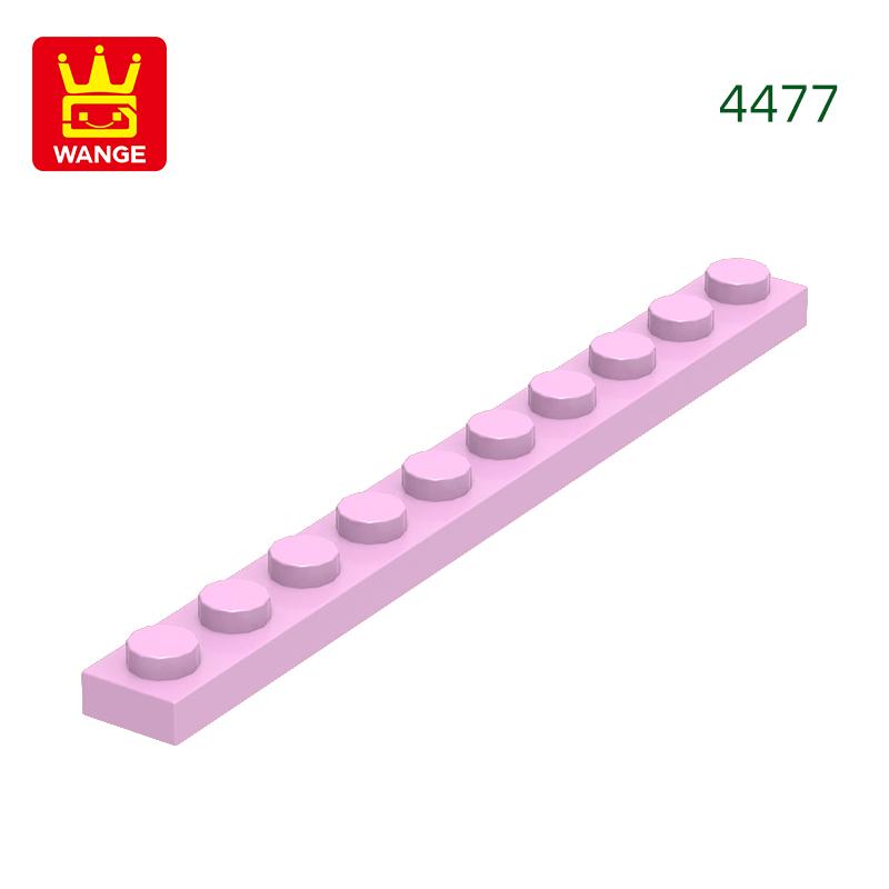 Non-Toxic 61Pcs/Lot 4477 1X10 Thin Building Block Moc Accessories Compatible With Brick Children Toys Gift Box