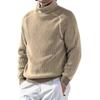 Men's Turtleneck Bottoming Shirt Thermal Long-sleeved Knitted Sweater Top