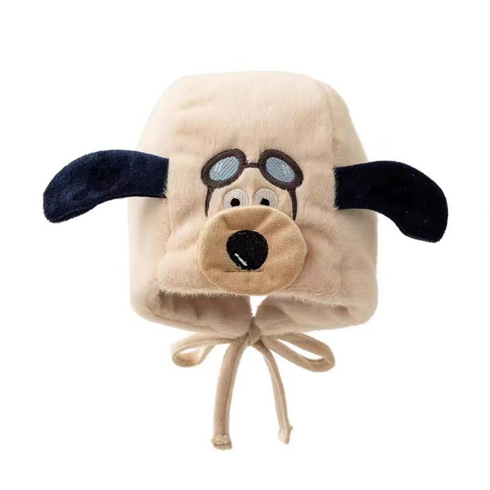 

Plush Bonnet Caps Winter Warm Beanie New Ear Protection Cap Autumn Winter