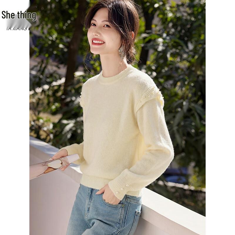 Women's Flutter Sleeve Knit Top