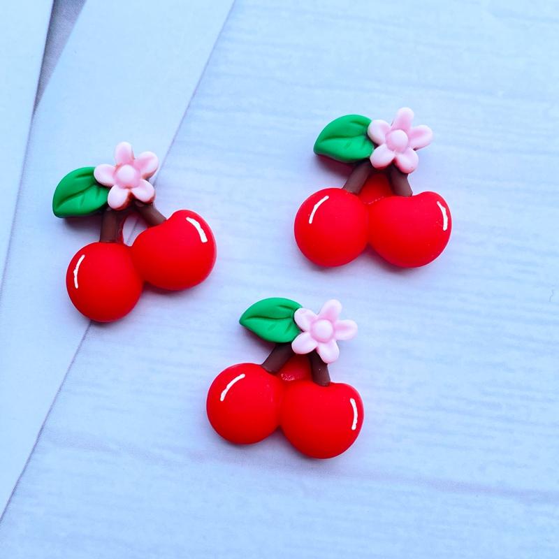 

10pcs New Cute Cartoon Fruit Series Flatback Resin Art Decoration Charm DIY Scrapbooking Embellishment Accessories J67