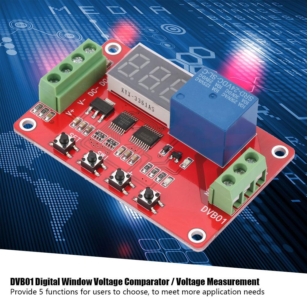 Red DVB01 Digital Window Voltage Comparator Voltage Measurement (24V )