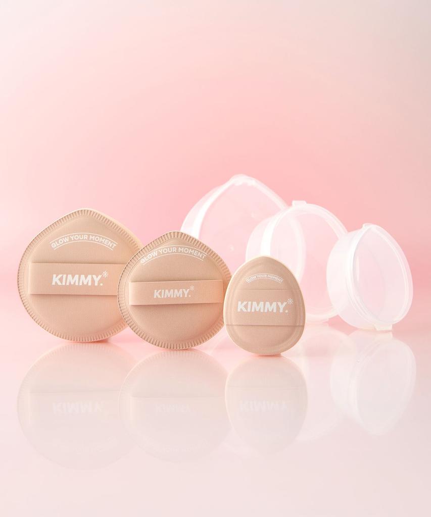 [Beginner] Baby Bottom Glow Puff, Best 3 Types. 1 Basic (L) + 1 Cushion (M) + 1 Copper Puff (S)