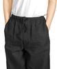Samue for size 39 [KYOETSU] men, summer, shijira, (black, M)