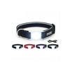Collier lumineux à LED pour chien - Dog Gone Smart - Rechargeable - Noir - Taille L (45,7-63,5 cm) - Nylon résistant