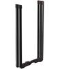 Yamazaki Kitchen Eco W12 X X Tower Drainer with Triangular Slim 6785 Stand, Black, Approx. D9.5 H26.5cm, Corner, Foldable,