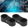 2Pcs AN6 Braided Hose Separator Clamp Fitting Adapter Bracket Universal