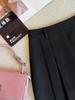 Women's Korean Style Gray Pleated A-line High-Waisted Skirt - Summer 2026 Slimming, Anti-exposure, Versatile