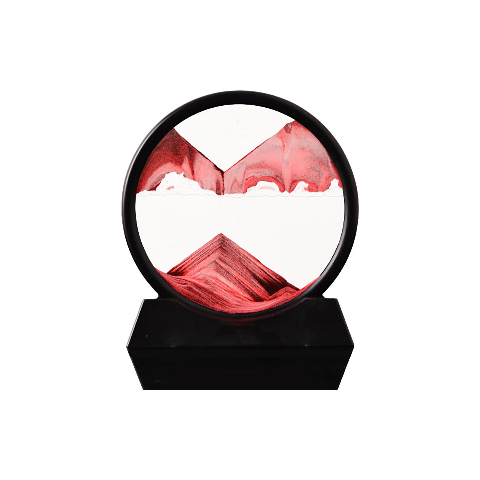 

3D природний текучий малюнок з піску Moving Grit 50 мл One Size червоний