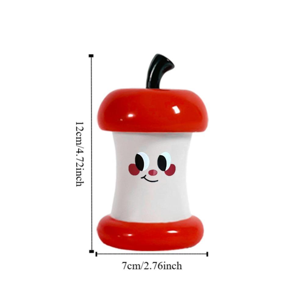 Elegant Dental Floss Storage Box Ceramic Cotton Swab Tube Cute Toothpick Box  Kitchen