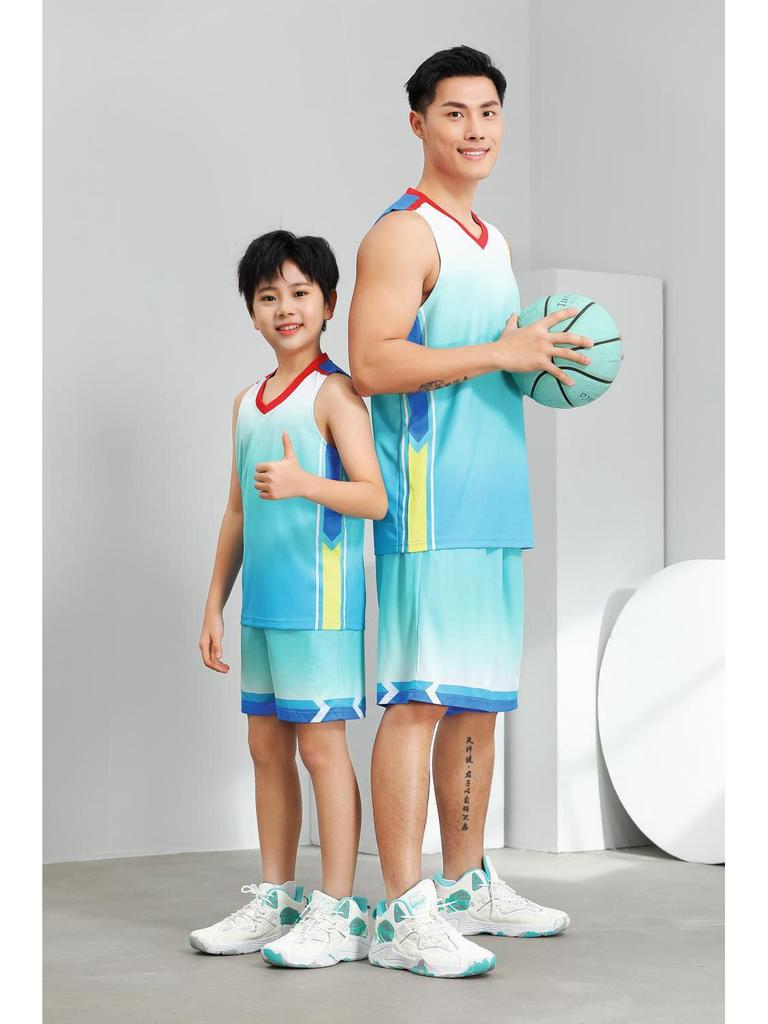 Customizable Men's and Women's Breathable Basketball Training Camp Jersey & Shorts Set