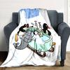 1pc Pingu3 Blanket, Gift, for Men and Women, Soft Blanket, Good for Sofa Bed Couch Travel, Lightweight Flannel Blanket