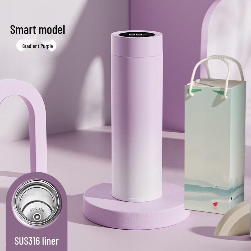 Shangqi Stainless Steel Smart Thermos Bottle