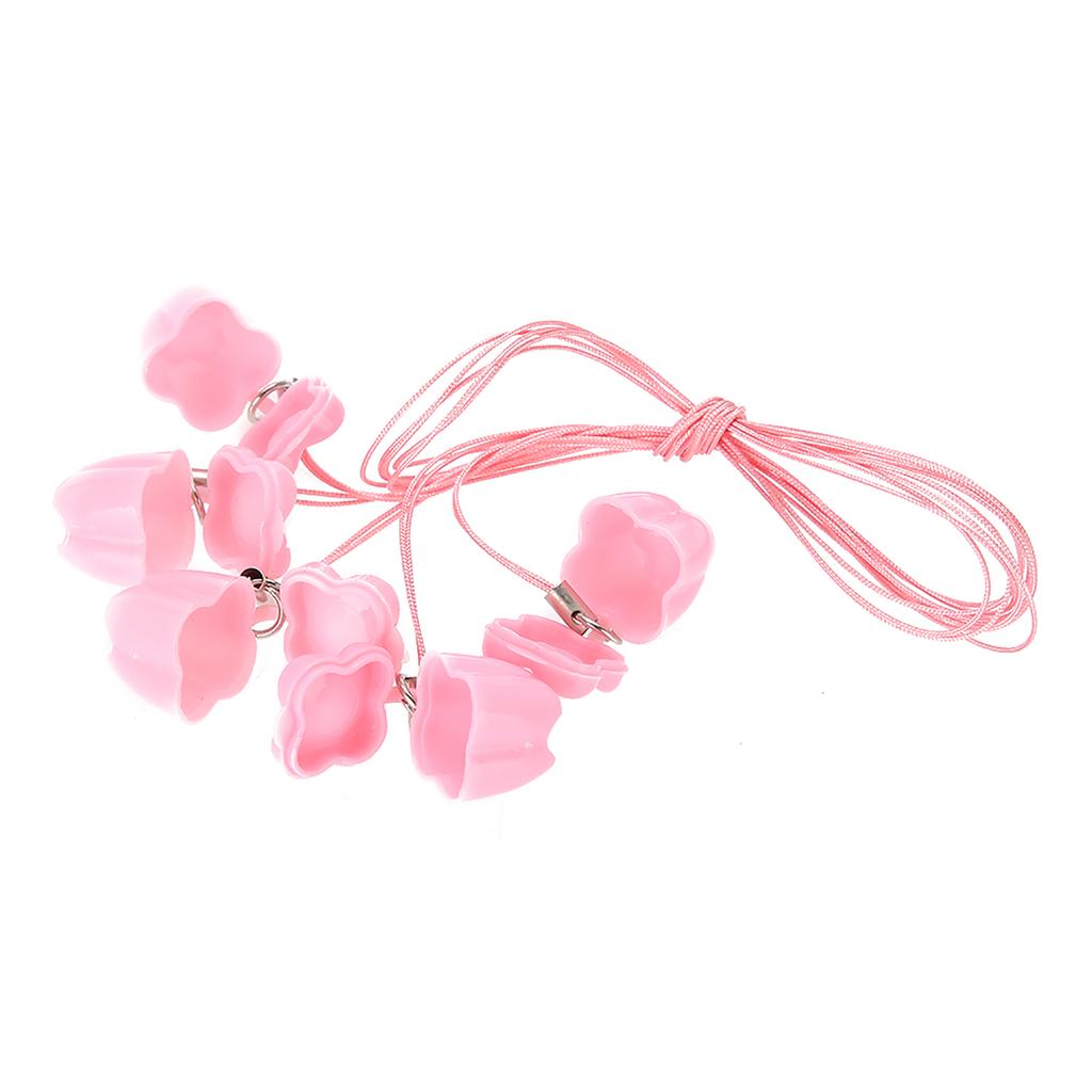 5pcs Plastic Baby Milk Tooth Storage Box with Rope Tooth Saver Necklaces