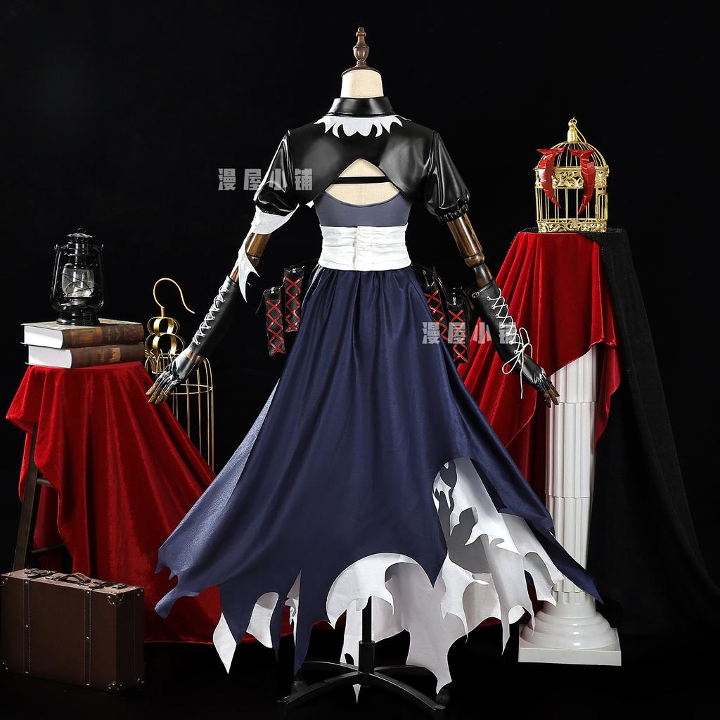 Game Arknights Wiš'adel Cosplay Costume Uniform Halloween Carnival Party Christmas Play Role Clothes Clothing