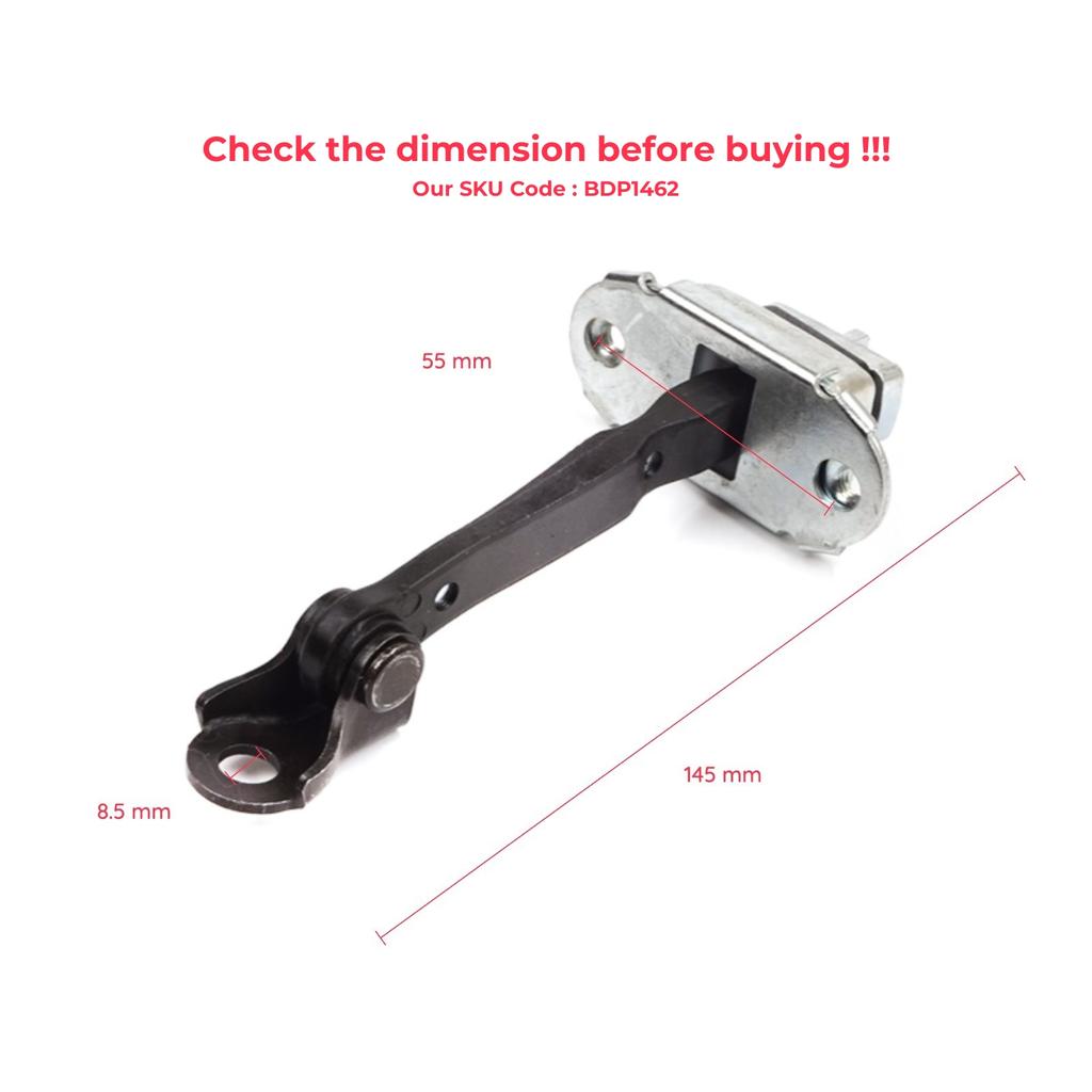 BDP1462 Rear Door Stop Check Assy Limiter Strap for Skoda Fabia MK1 I 6Y 1999-2008 4/5 Door Praktik 6Y0839249C