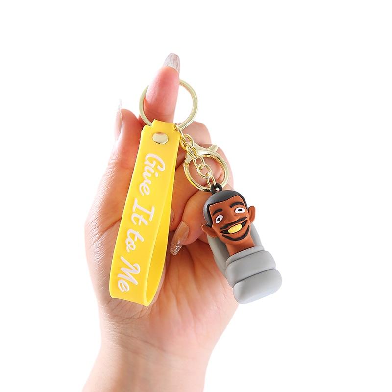 Skibidi Toilet Cartoon Keychain Bag Pendant Pvc Soft Gel Material For Car Souvenirs Wedding/birthday/graduation Gifts