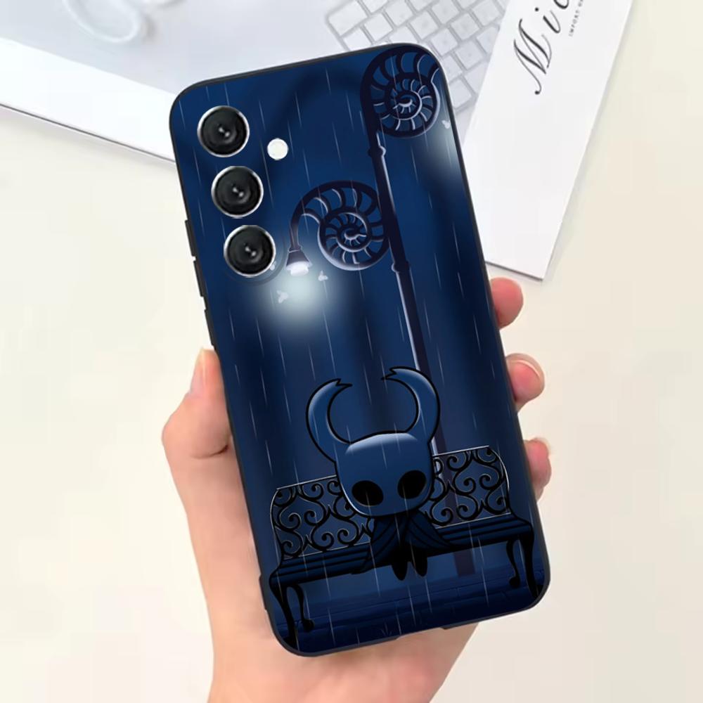 H-Hollow Knight Phone Case For Samsung Galaxy A13,A21s,A22,A31,A32,A52,A53,A71,A80,Soft Black Shell