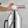 Stainless Steel Teapot Thermos - Large Capacity Hot Water Bottle for Dorm Use
