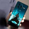 One Piece Cool Green Zoro Black Soft Phone Cover Case for Xiaomi Redmi A5 13C A4 14C A3 9 A1 A2 Plus K40 K80 Pro 10 12C