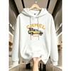Retro Pattern Print Hoodie Men Women Loose Casual Autumn Winter Streetwear Sports Pullover Sweatshirt Vintage Harajuku Fleece Daily Wear Top