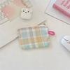 New Fresh Print Coin Purse Portable Canvas Lipstick Storage Bags Mini Students Earphone Bag