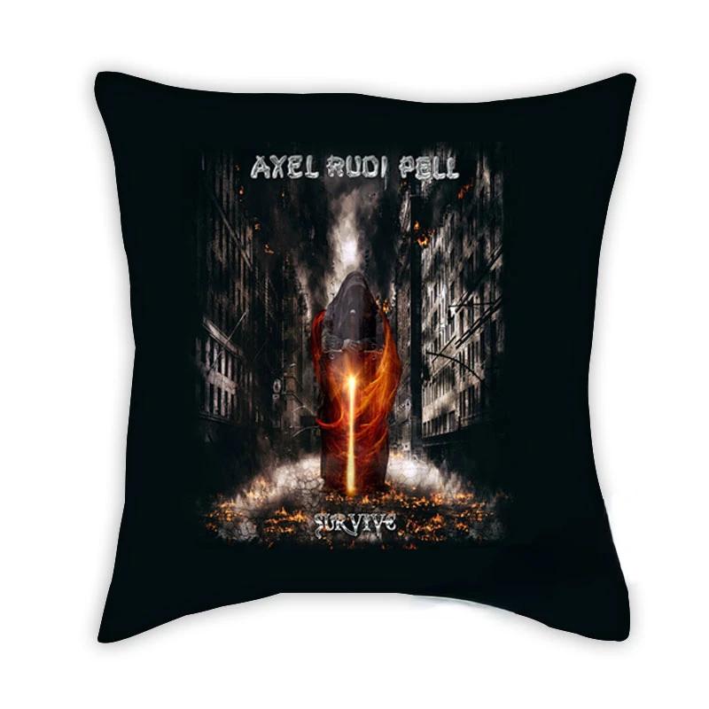 Axel Rudi Pell  Printed  Polyester Decorative Pillowcases Throw Pillow Cover Square Zipper Pillow Cases Gift  Pillowcases