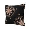 Compass Vintage Nautical Pillowcase Double-sided Printing Polyester Cushion Cover Decor Throw Pillow Case Cover Home Wholesale