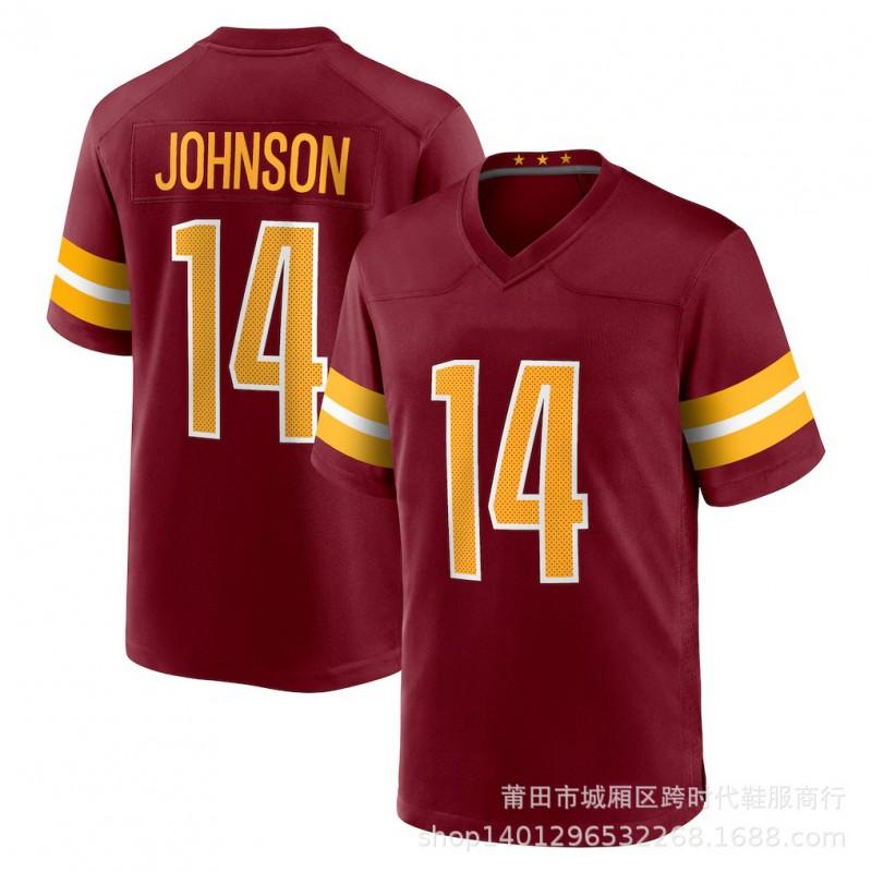 Washington Commanders NFL Football Jersey Terry McLaurin 17 Authentic Style Fan Apparel Men