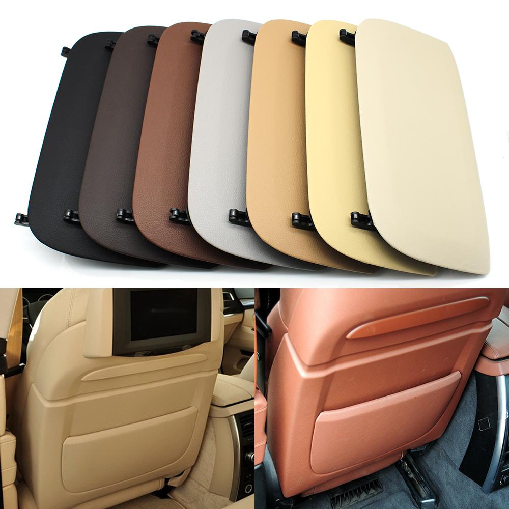 Interior Car Front Seat Back Panel Cover Backrest Storage Pocket For BMW 5GT 7 Series F07 F01 F02 2008 2009 2010 2011 2012 2013