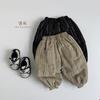Kids Corduroy Fleece Lined Thickened Warm Casual Winter Pants For Boys And Girls