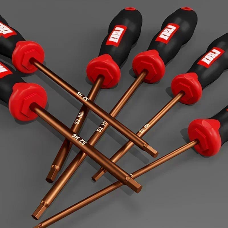 7PCS Set H2.5/4mm Allen Key Set Wrench Torque Hexagon Star Fixed Wrenches Bicycle Complete Kit Spanner Set Workshop Hand Tool