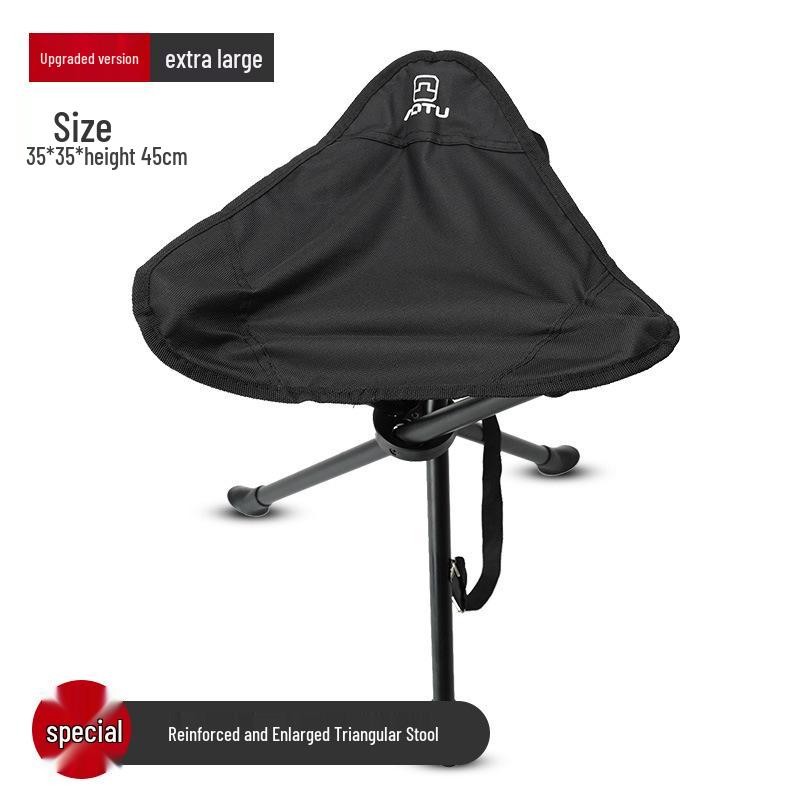 Concave-Convex Extra Large Portable Folding Tripod Fishing Stool, Outdoor Chair, Hot Seller.