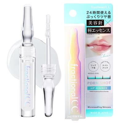 Fractional CC PDRN Shot Lip Essence, Beauty Needle, Pink Peptide Ampoule, Needle Lip, 2mL