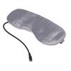 USB Electric Heated Eye Pad Fatigue Relief Blackout Sleep Steam Eye Patch Ice Breathable Silk Eye