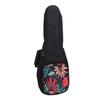 Ukulele Backpack Thickened Adjustable Shoulder Strap Stylish Pattern Ukulele Carry Bag String Instrument Case 23 Inch