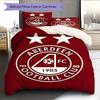 Aberdeen Logo Bedding Quilt Set Quilt Cover Pillowcase Home Decoration Birthday Gift (1 * Duvet Cover + 2 * Pillowcase, Without Core)
