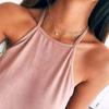 Fashion Stylish Multilayer Chain Pendant Necklace for Women and Girls Minimalist Heart Star Bohemian Crystal Choker Necklace
